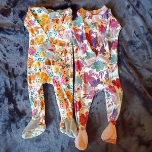 Likenew sleepers by Burts Bees 3-6m